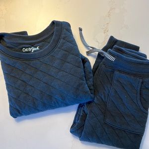 Cat & Jack matching sweatsuit